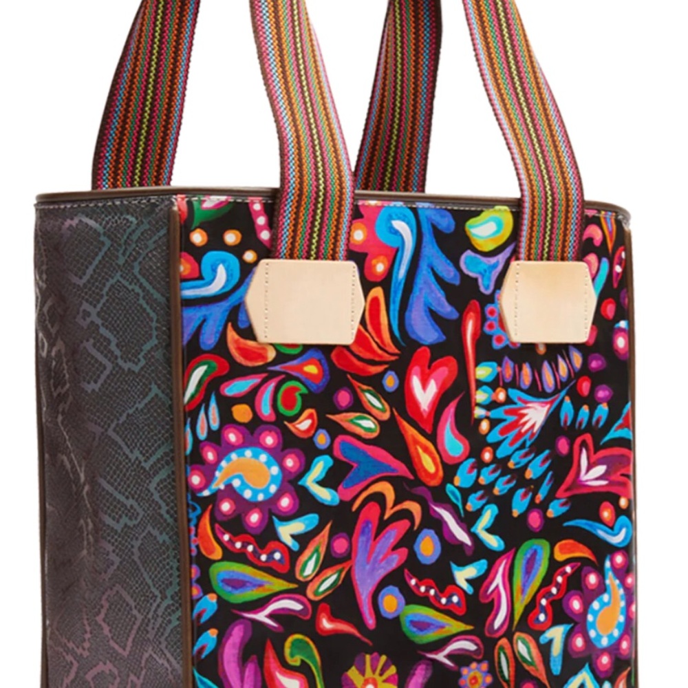EUC.....Gorgeous …Festive Consuela Sophia Large Handbag!!! - Picture 7 of 9